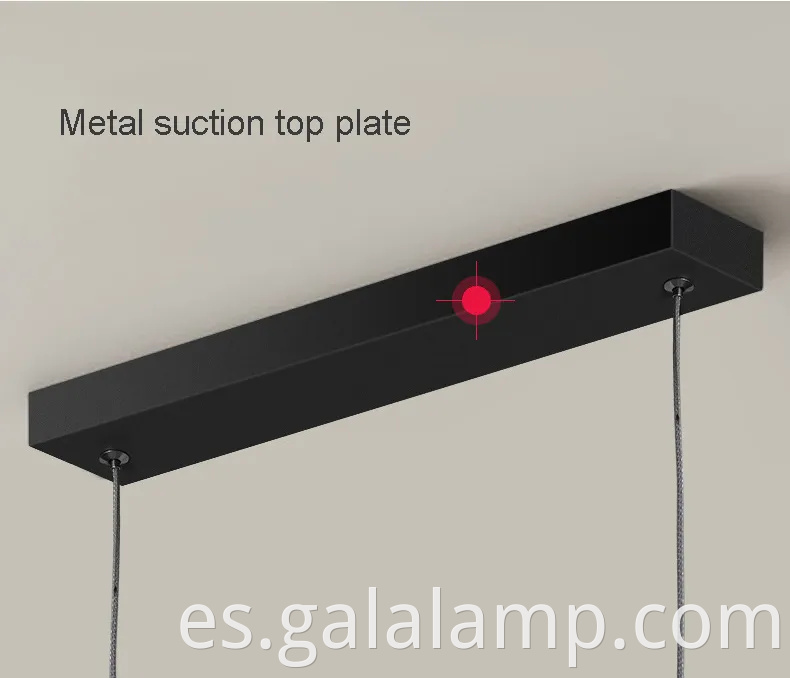 Elegante araña nórdica pequeña para espacios modernos de restaurantes